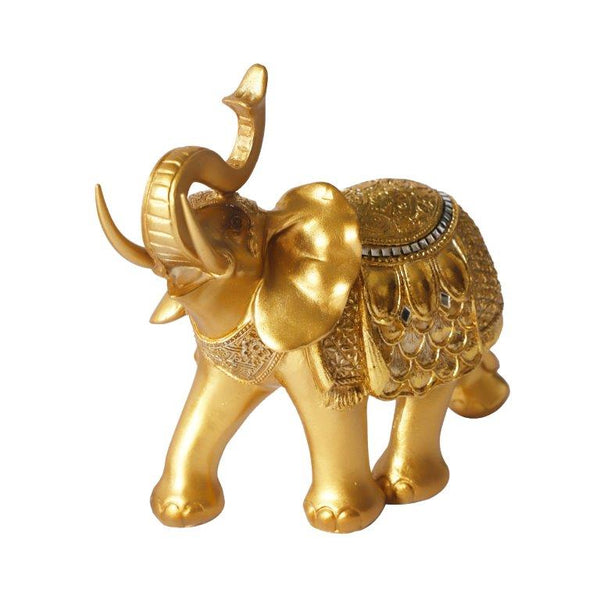 Sculpture Statue Resin Figurine Elephant 24*24*11 cm