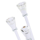 Home Decor Crystal Decor Table Top Candleholder 3 Arms  37 cm