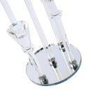 Home Decor Crystal Decor Table Top Candleholder 5 Arms  37 cm