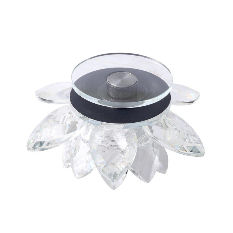 Home Decor Crystal Glass Lotus Flower 13 cm