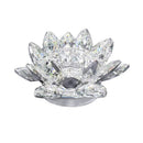 Home Decor Crystal Glass Lotus Flower 10 cm