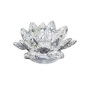 Home Decor Crystal Glass Lotus Flower 13 cm