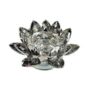 Home Decor Crystal Glass Lotus Flower 10 cm