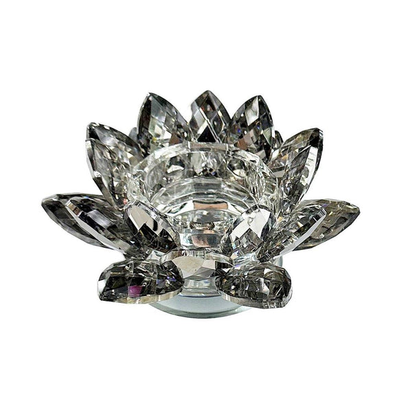 Home Decor Crystal Glass Lotus Flower 10 cm