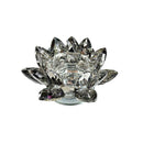 Home Decor Crystal Glass Lotus Flower 13 cm
