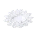 Home Decor Crystal Glass Lotus Flower 14 cm