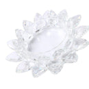 Home Decor Crystal Glass Lotus Flower 14 cm