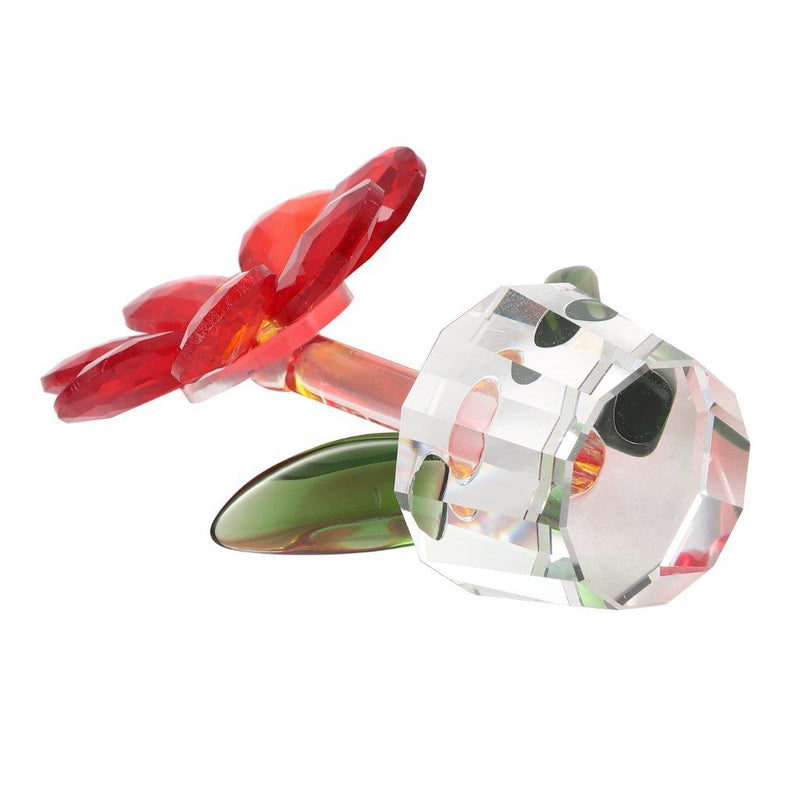 Home Decor Crystal Glass Sunflower 11.5 cm