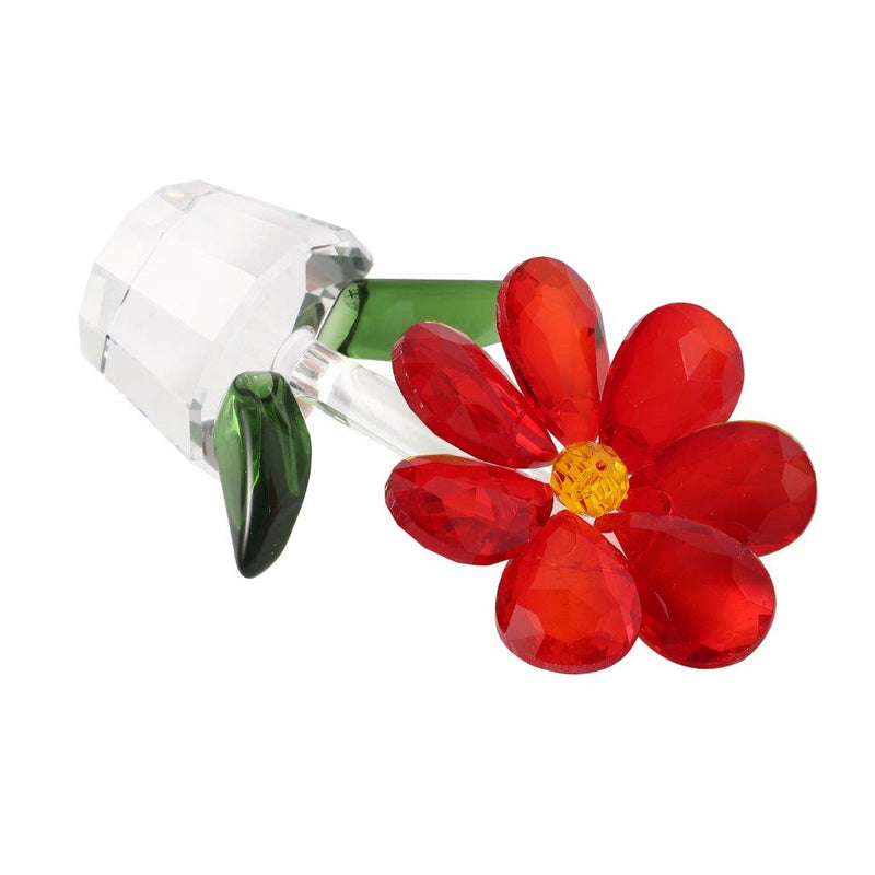 Home Decor Crystal Glass Sunflower 11.5 cm