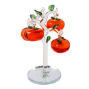 Home Decor Crystal Glass Fruit Tree 17.5 cm