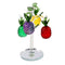 Home Decor Crystal Glass Fruit Tree