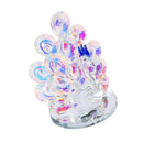 Home Decor Crystal Glass Peacock 14.5 cm