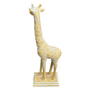 Gold Sculpture Statue Ziraffe 13*8*40 cm