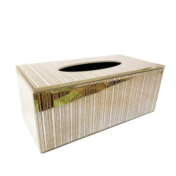 Rectangular Tissue Box Glass Design 25*12*10 cm