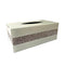 Crystal Glass Mirrored Deco Tissue Box 25*12*10 cm