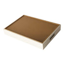 Abstract Deco Food Tray MDF Rectangle Serving Tray Set of 2 Pcs