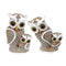 Sculpture Statue Resin Figurine Owl 14*18.5/11*18 cm