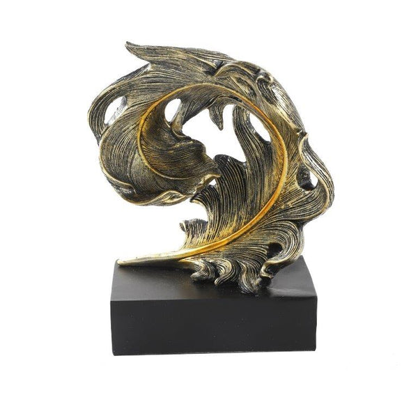 Peacock Statue Figurine Sculpture 13*20 cm
