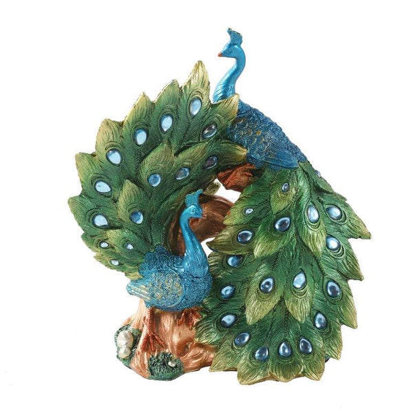 Peacock Statue Figurine Sculpture 25*22 cm