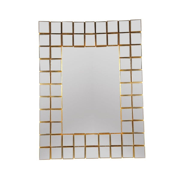 Decorative Gold Abstract Wall Mirror 60*80 cm