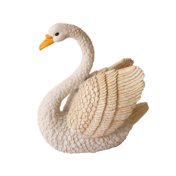 Sculpture Statue Resin Figurine Swan 20*11*22 cm