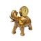 Sculpture Statue Resin Figurine Elephant Deco Clock 34 cm
