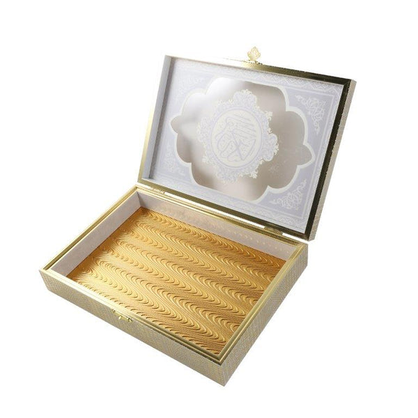 Deco Islamic Calligraphy Engraved Quran Box  32*23 cm
