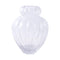 Home Decor Tabletop Fluorescent Color Glass Vase Abstract Shape**