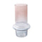 Home Decor Tabletop Fluorescent Color Glass Vase Abstract Shape**