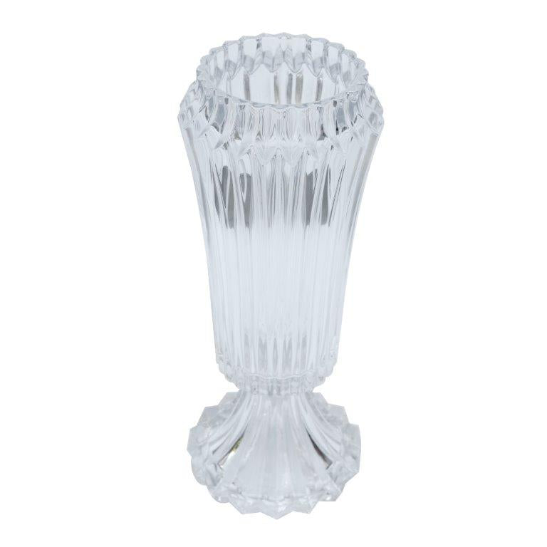 Home Decor Tabletop Crystal Cut Glass Vase
