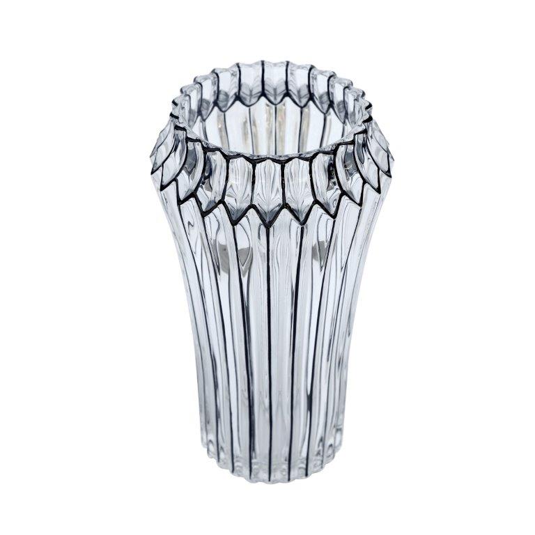 Home Decor Tabletop Crystal Cut Glass Vase