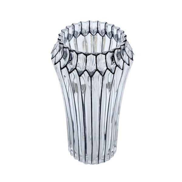 Home Decor Tabletop Crystal Cut Glass Vase