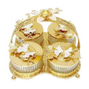 Deco Metal Fruit and Appetizer Jar Set Deco Basket
