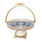 Gold Metal Craft Fruit and Candy Basket