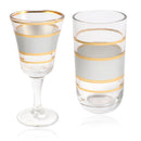Moroccan Drinking Glass Tunblers Set/12 Pcs 6.5*12/7.5*15 cm