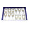 Moroccan Design Silver Drinking Glass Tumblers Set of 12 Pcs 6.5*12/7.5*15 cm