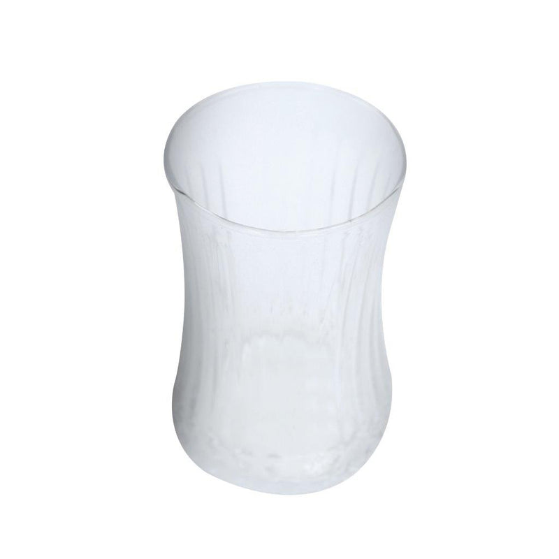 Glass Istikani Tea cup and Saucer Set of 6 Pcs** 6*9/11 cm