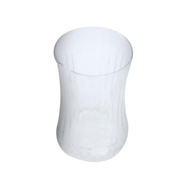 Glass Istikani Tea cup and Saucer Set of 6 Pcs** 6*9/11 cm