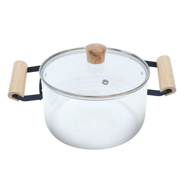 Glass Cooking Pot Casserole 5.5L  cm