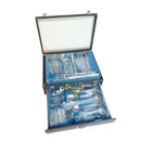 Stainless Steel Cutlery Set with Case 72 PCs