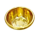 Gold Plated Stainless Steel Multipurpose Basin Bowl 40 cm