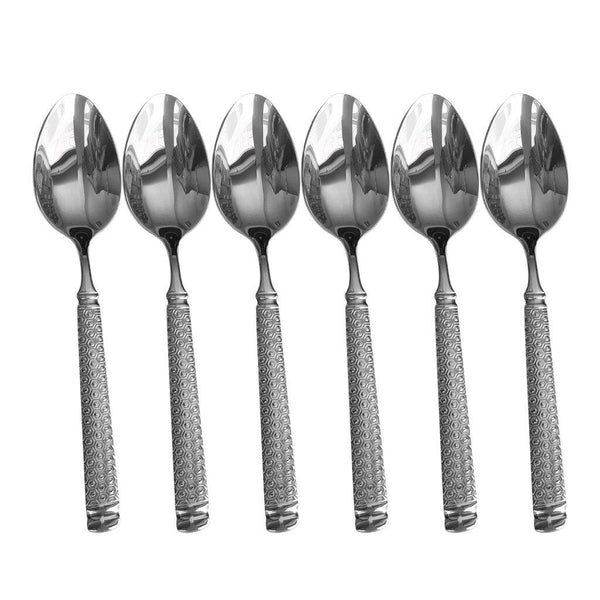 Stainless Steel Table Spoon Set of 6 Pcs ** 20.5 cm