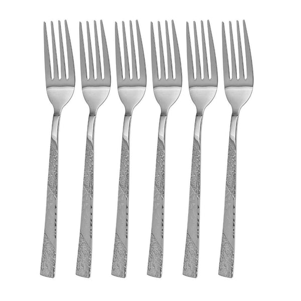 Stainless Steel Fork Set of 6 Pcs ** 20 cm