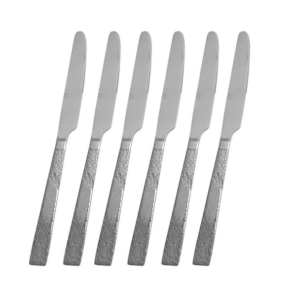 Stainless Steel Table Knife Set of 6 Pcs ** 22.6 cm