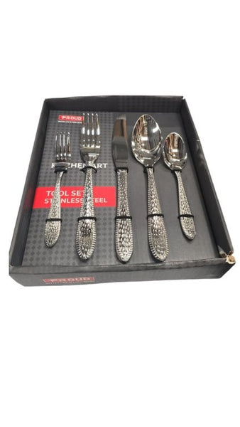 Stainless Steel Complete Kitchen Cutlery Set of 30 Pcs Utensils