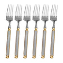 Stainless Steel Fork Set of 6 Pcs ** 21 cm