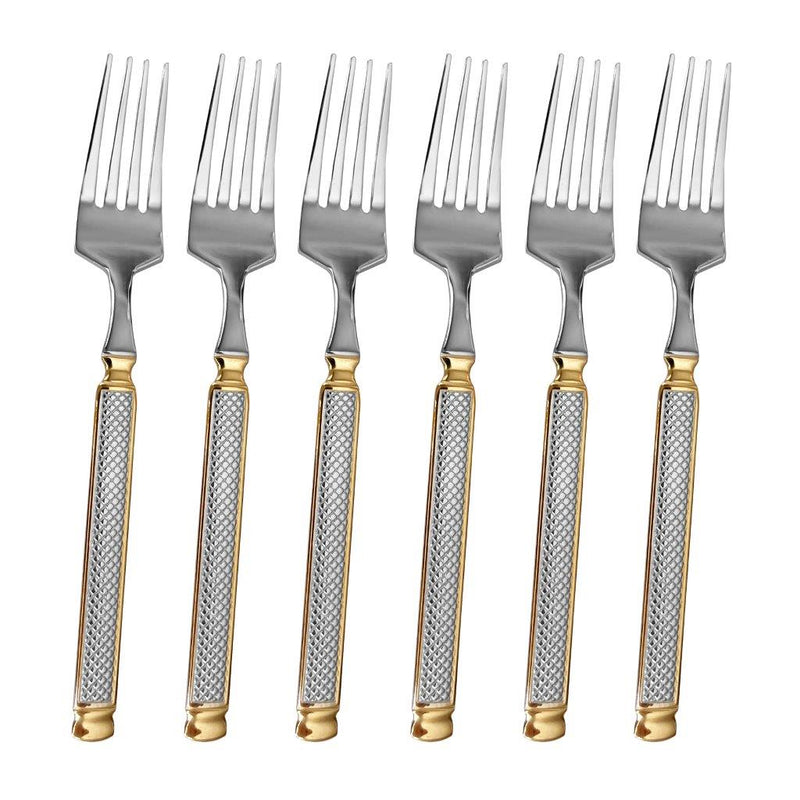 Stainless Steel Fork Set of 6 Pcs ** 21 cm