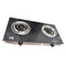 Tempered Glass Gas Stove Double Burner 71*38*7 cm