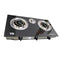 Tempered Glass Gas Stove Double Burner 71*38*7 cm