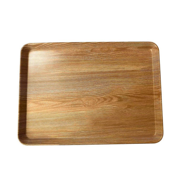 High Quality Marble Pattern Rectangular Melamine Serving Tray 42*30 cm